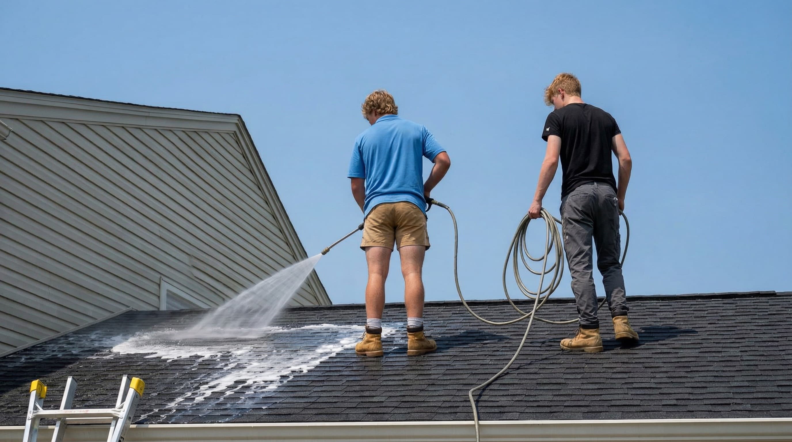 Roof Washing